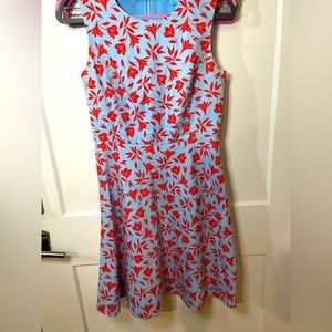 Draper James Madeline Mackenzie Sleeveless Floral Print Dress size 0